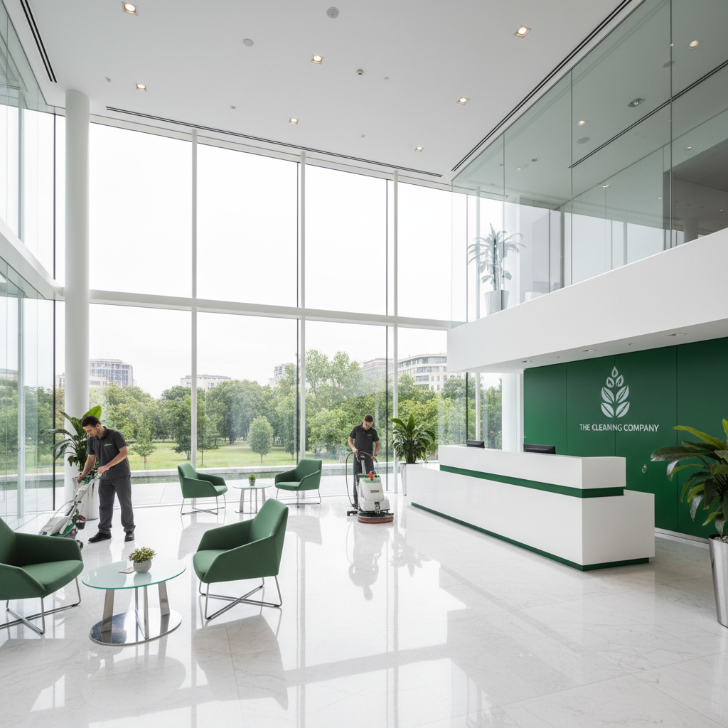Lobby and Common Area — Commercial & Janitorial Cleaning