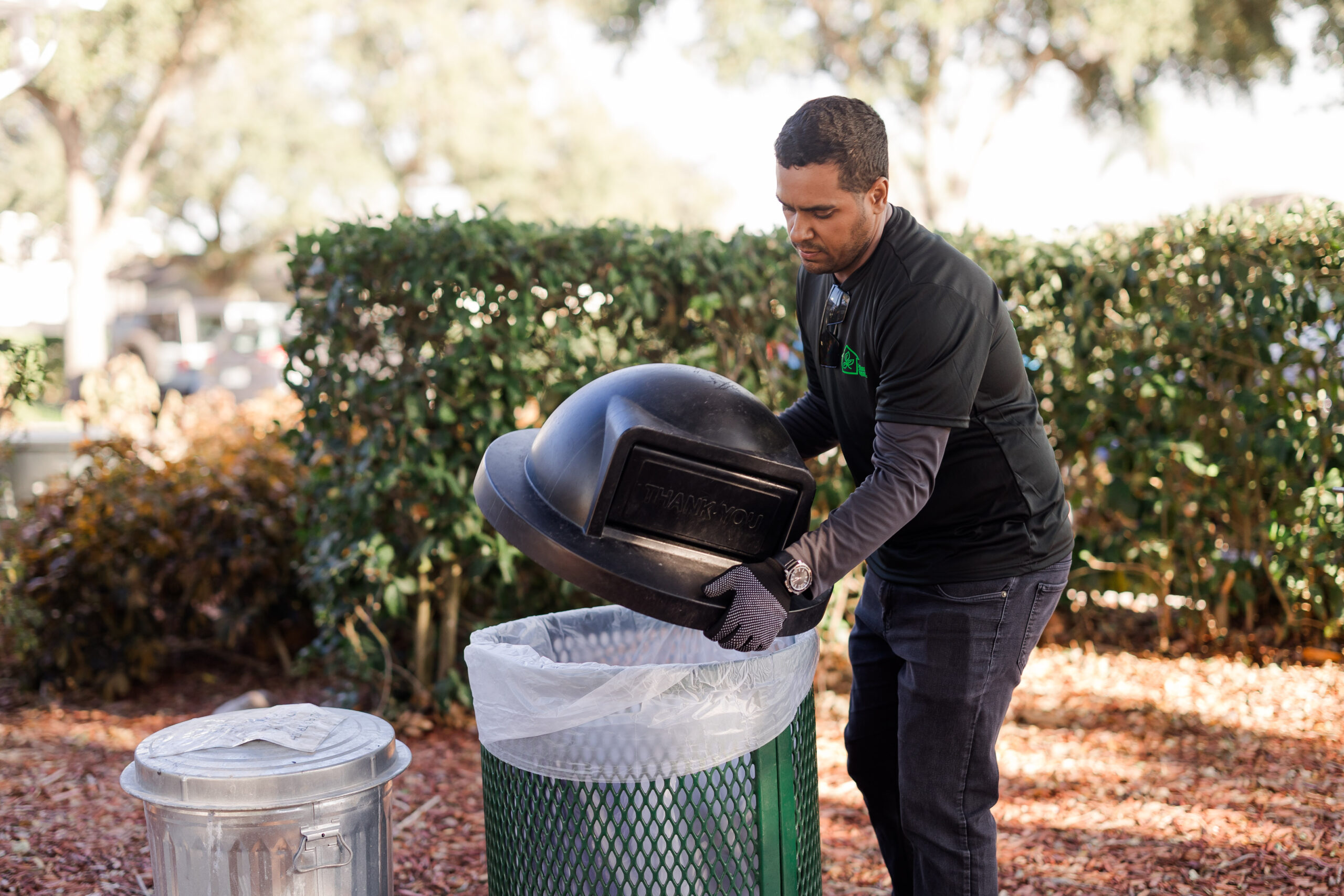 Manual Trash Removal — Parking Lot & Porter Services